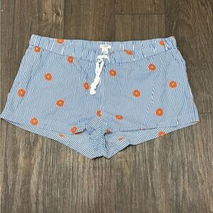 J.Crew Donut Embroidered Striped Shorts – Size XL